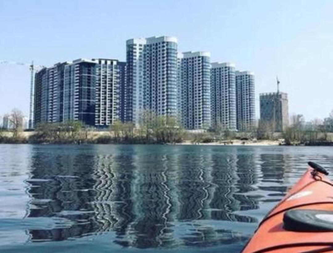 Жк Заречный Метро Славутич Kiev Exterior foto